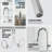 Hart 18" H 1-handle Pull-Down Kitchen Faucet-62796185