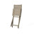 Wood Folding Dining Chairs, & Weather , Grey, 2 Water-, No Assembly Needed,