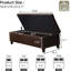 Banc de rangement en simili cuir Loggins-1367575392