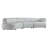 Stuart - Contemporary White Leather Left Facing Chaise Sectional Sofa