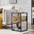 Audrinah 15.7'' W Metal Nightstand-556422167