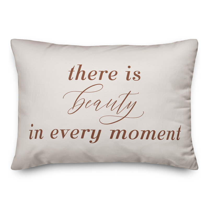Coussin intérieur / extérieur Beauty In Every Moment, H 14 po x l 20 po, Rectangle