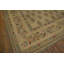 Decorative Light Squarish Room Size Antique Tribal Turkish Oushak Carpet