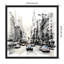 «Illustrated City IV New York» par Walker Noble, reproduction d'art sur toile encadrée-1411602739
