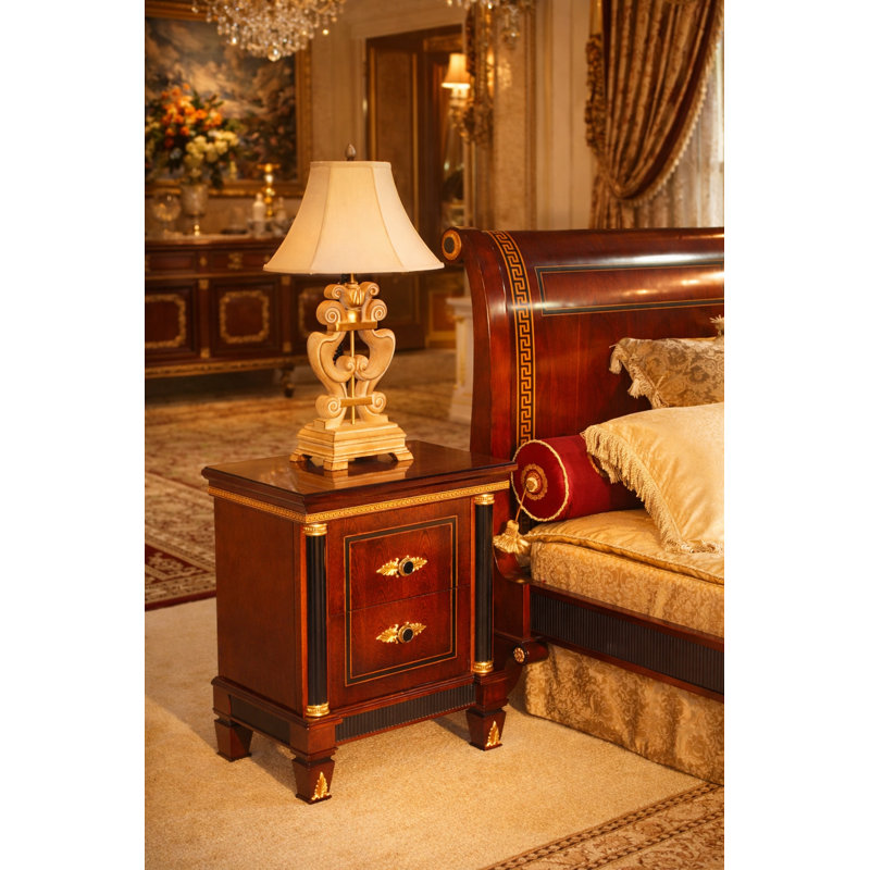 Infinity 2 - Drawer Solid Wood Nightstand