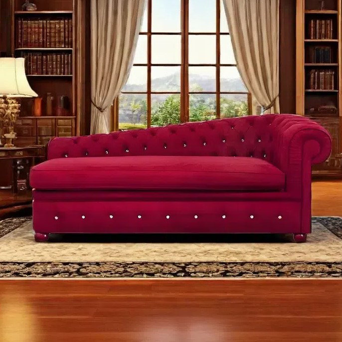 Chaise longue de loisir Neoclassical Home, Orienté à droite