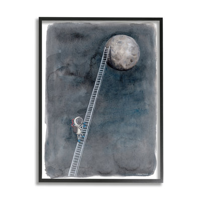 Astronaute de l'échelle à la lune, Exploration de l'espace humoristique