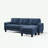 Matteus Upholstered Sectional Left Hand Facing-1404404848