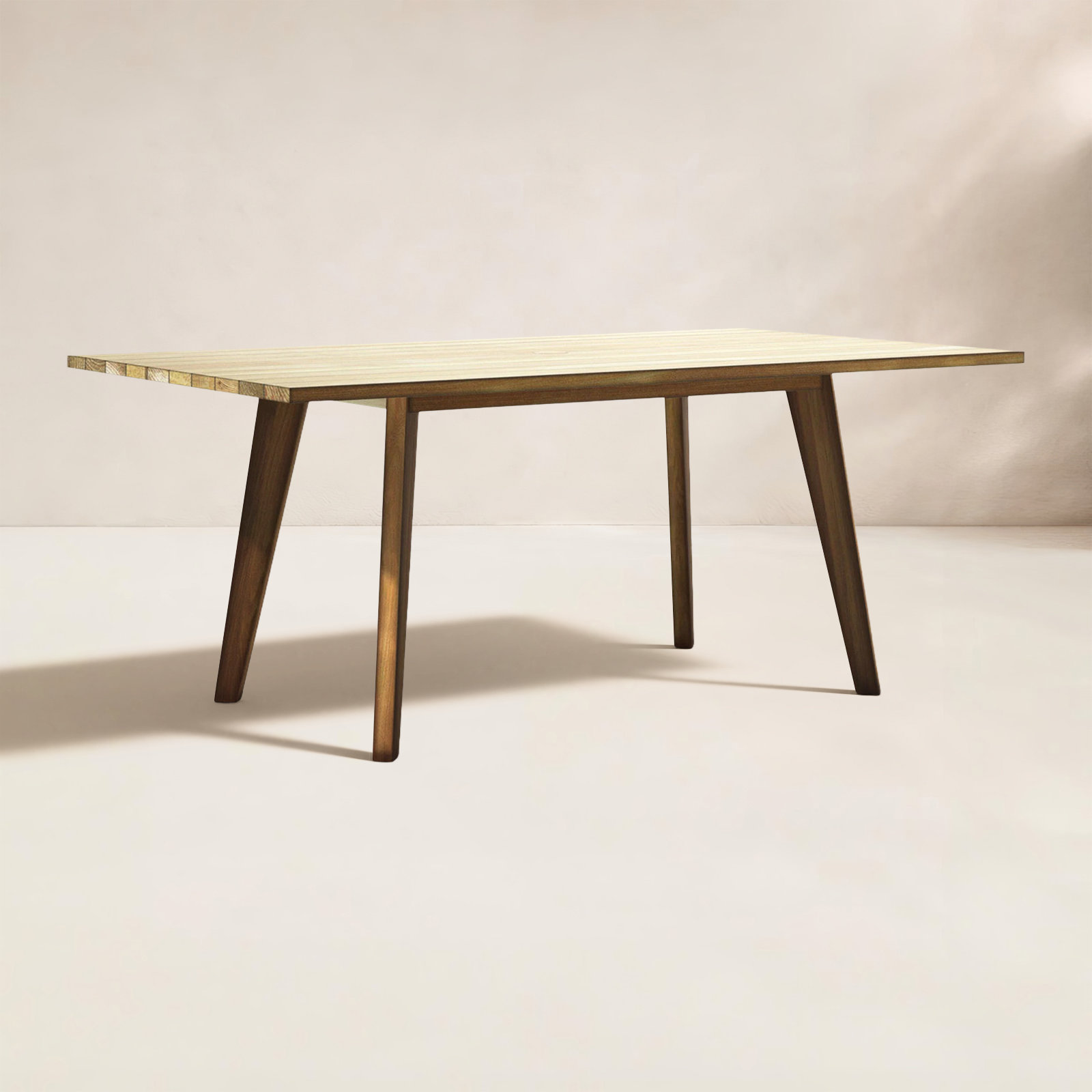 Knightly 70'' Teak Outdoor Dining Table
