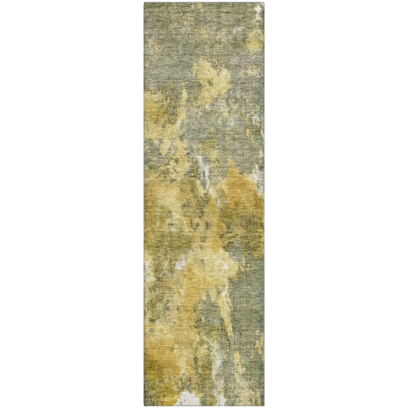 Premium Machine Washable Lubbers AMF1756 Modern Rug, Runner 2'3" x 7'6"