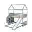 Twin Over Twin Bunk Bed With Slide-82974785