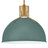 Clendon 1-Light Dimmable Metal Dome Pendant-74025260-74025259-74008650