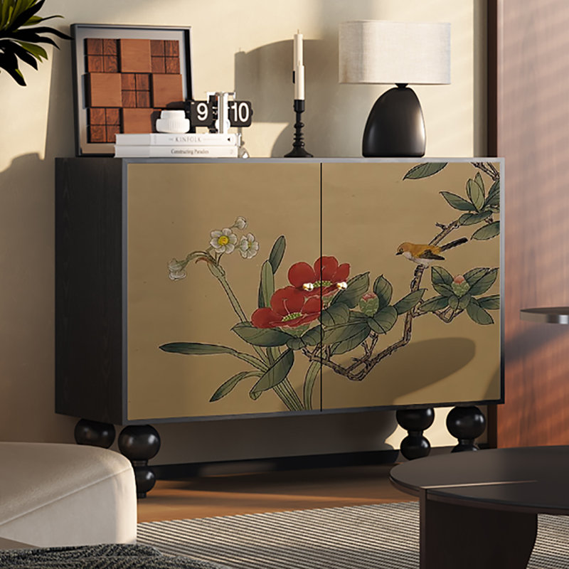 45.3" Wide Solid Wood Sideboard