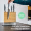 Fcbnposi Magnetic Knife Block