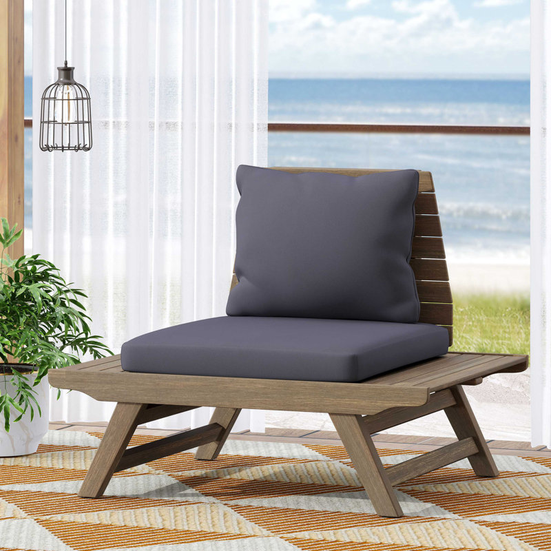 Fauteuil club Sedona, Brun, Gris