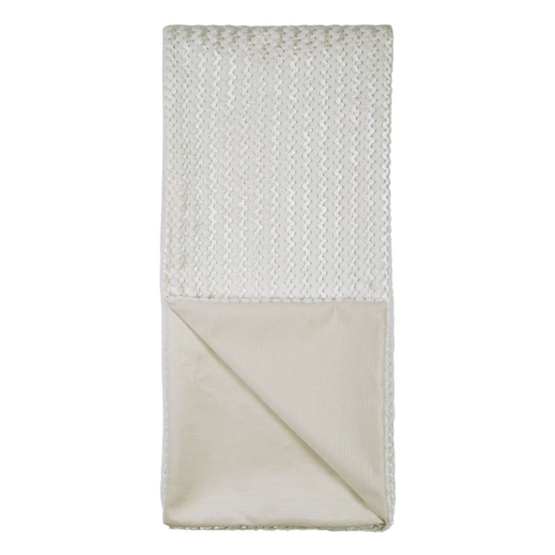 Gene Throw Blanket, Ivory