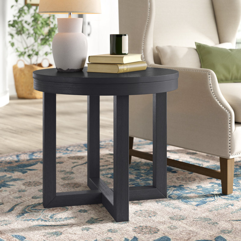 Appleton End Table, Charred Oak
