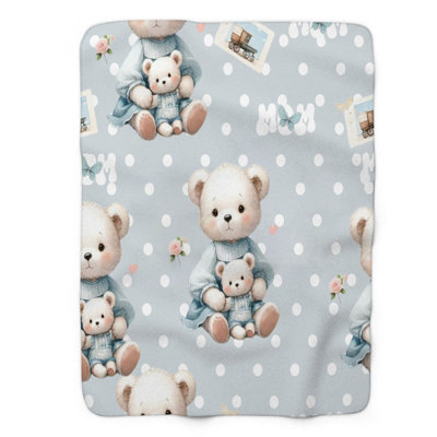 Mama Bear - 1 Piece Premium Blanket