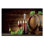 Impression sur toile Beck, raisin et vin