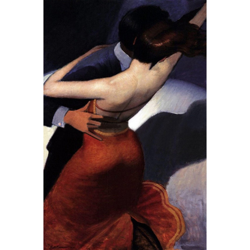 Danseurs de salsa, H 24 po x l 16 po