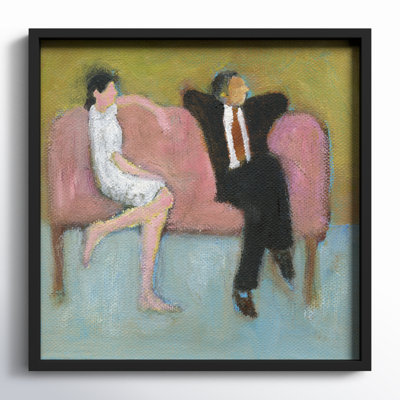 The Pink Couch by Simon Schneiderman