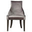 Ensemble de 2 chaises d'appoint rembourrées