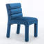 Chaise d'appoint rembourrée en velours Cowger-1219984007