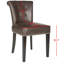 Chaise d'appoint rembourrée Ring