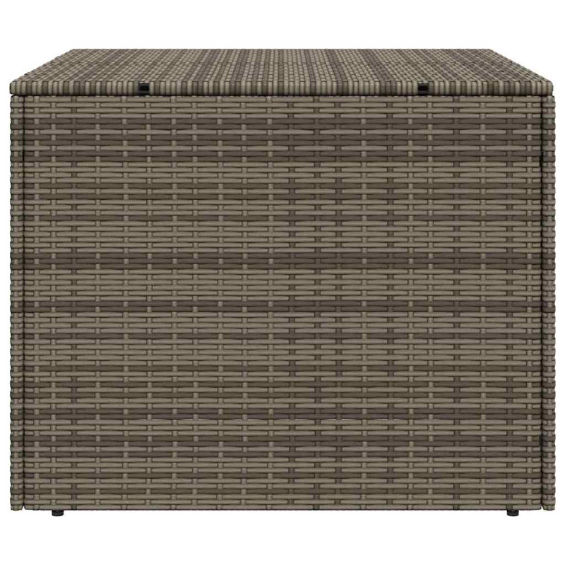 Boîte de rangement de jardin en PE, Grey