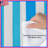Blue White Stripes Comforter-128548275