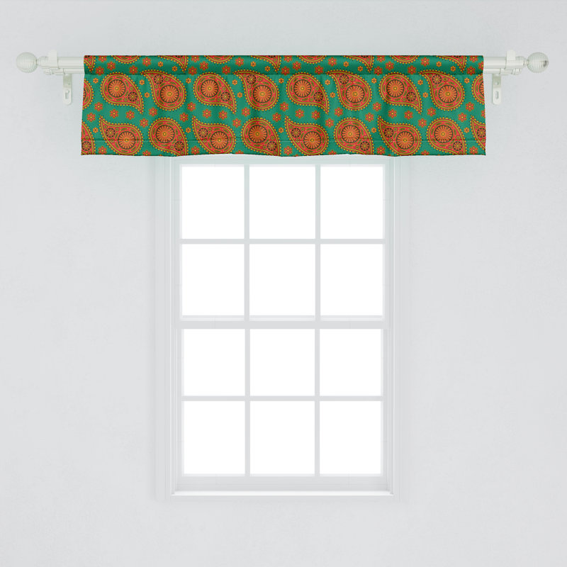 Ensemble de 2 cantonnières Ambesonne Paisley