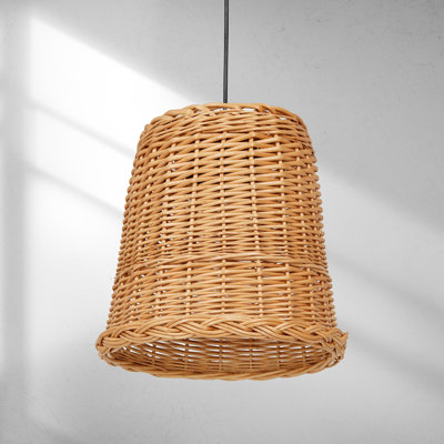 Vimini 1 - Light Brown Bell Pendant