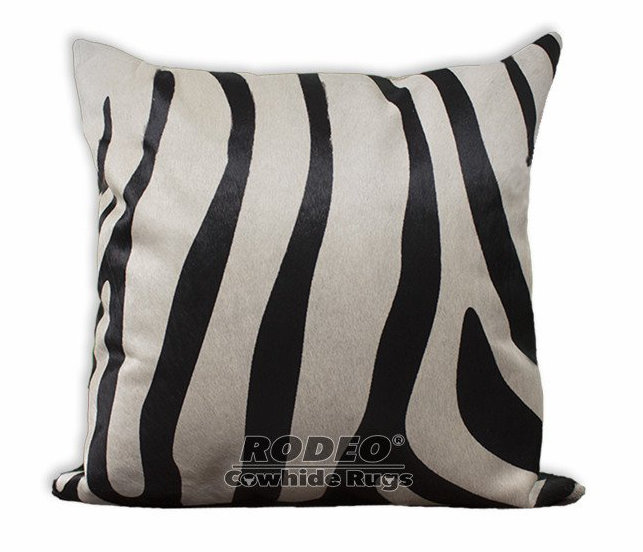 Cowhide Pillow Cover Rodeo 