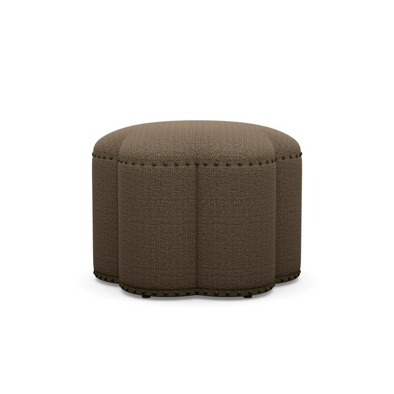 Kate 25" Ottoman, Sugar Shack 120511, Antique Brass