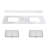 72" Engineered Stone Double Bathroom Vanity Top With Sink