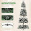 9 Ft Artificial Christmas Tree With 750 Clear Lights For Home /Office /Holiday