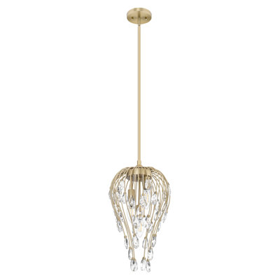 Luminaire suspendu moderne 3 lumières Gabriella