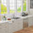 30'' L x 22'' W Drop-in Stainless Steel Single Bowl Kitchen Sink with Sink Grid, Strainer and Roll-up Rack