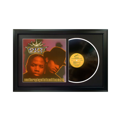 Outkast "Southernplayalisticadillacmuzik" Framed Record with Black Mat