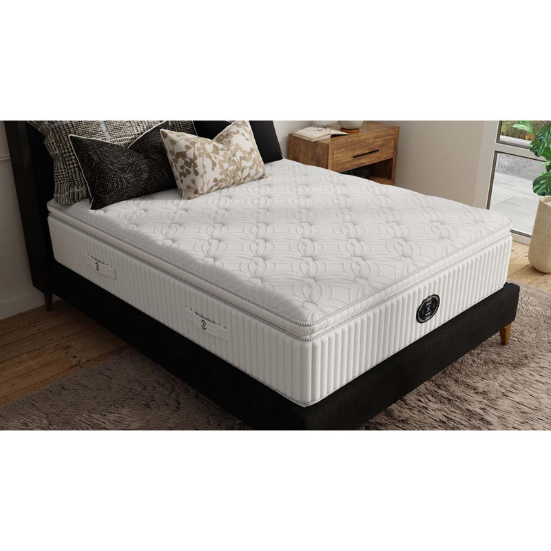 Timeless Snow Day Plush Pillow Top, Extra-long Twin