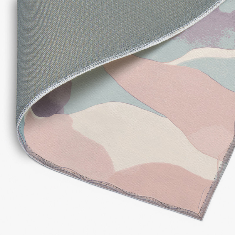 Lilac Glow Indoor And Outdoor Area Rug, Rectangle 1'6" x 2'6"