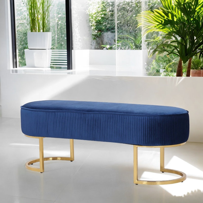 Banc de velours, Bleu