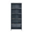 Vitrine de 76,75 po en fer avec portes en verre-1660030890