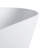 65 Inch Freestanding Solid Surface Soaking Bathtub For Bathroom