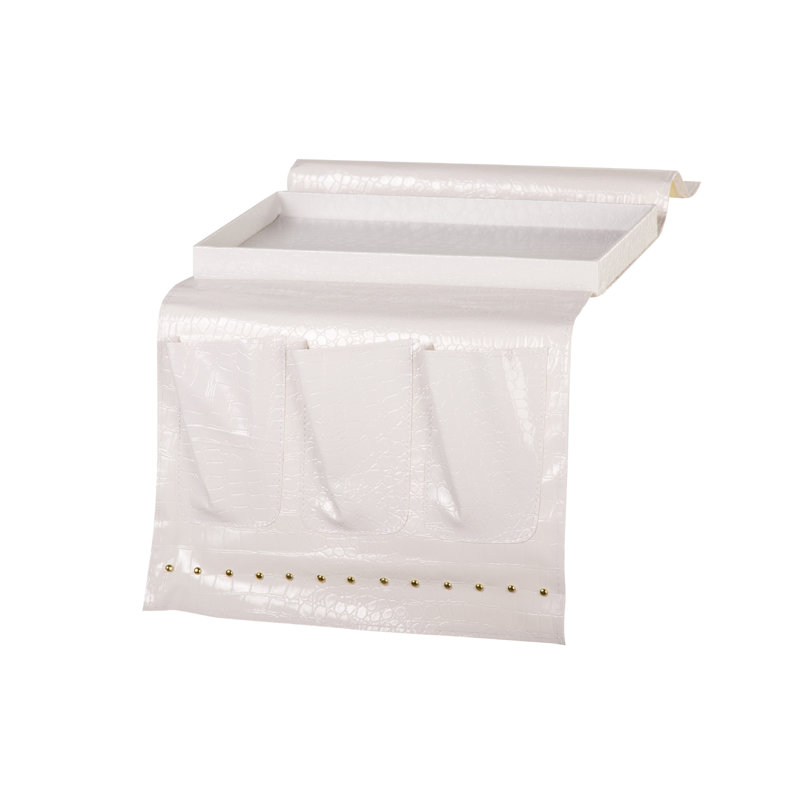 Pu Rmeote Hodler W/tray 35x2x70 Cm, White
