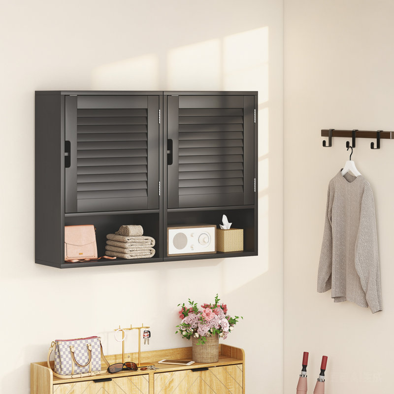 Bathroom Cabinet, Black