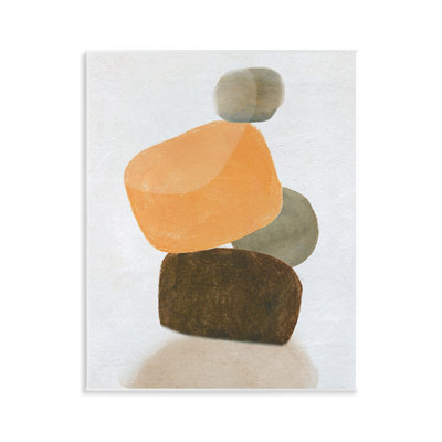 «Orange and Gray Rocks» par Carol Robinson
