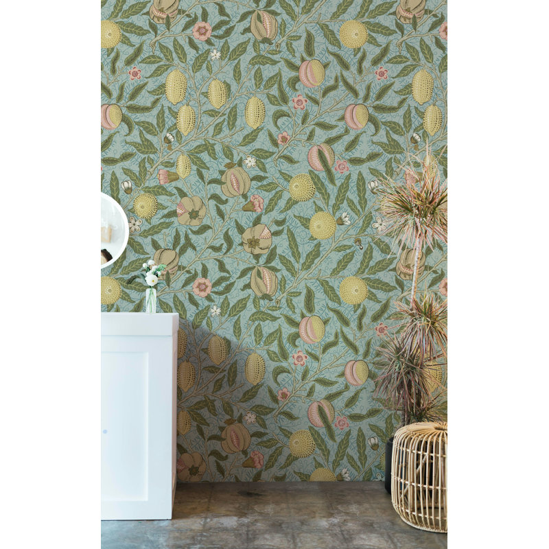 Papier peint William William, Vert