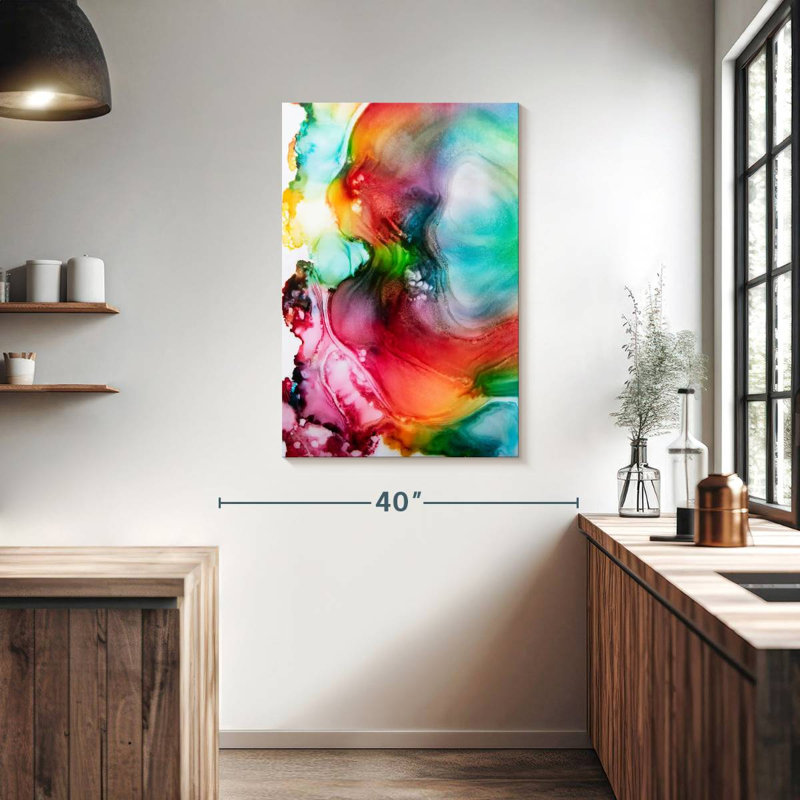 Avery The Rainbow Waterfall, 39" H x 26" W