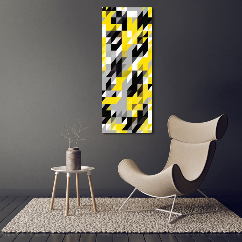Geometric Background - Wrapped Canvas Print